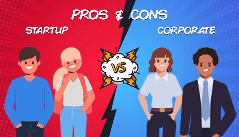 Pros & cons of working at a startup
